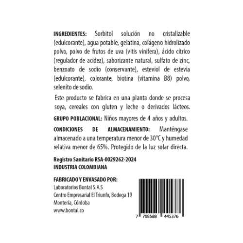 Colágeno + Biotina
