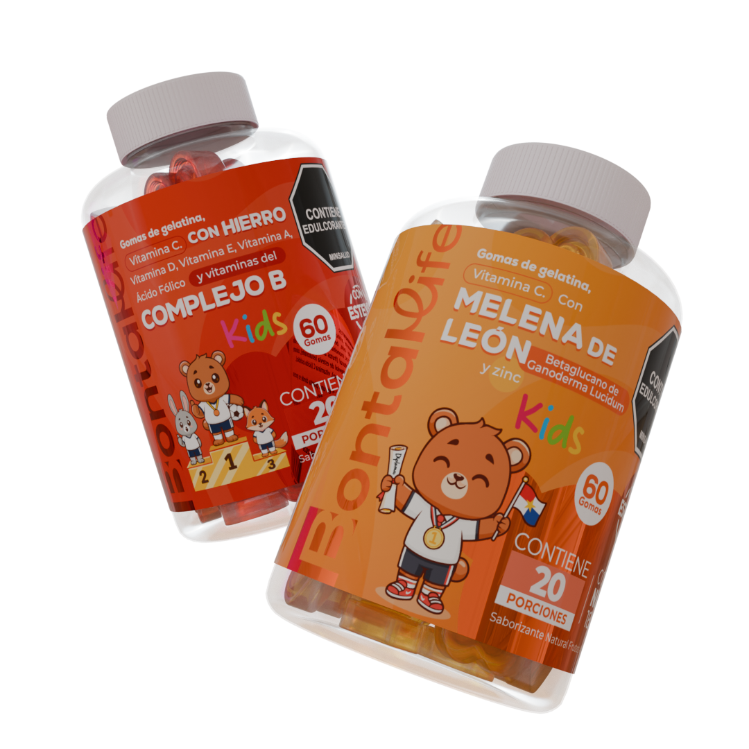 Hierro, Complejo B y Vitaminas + Melena de León