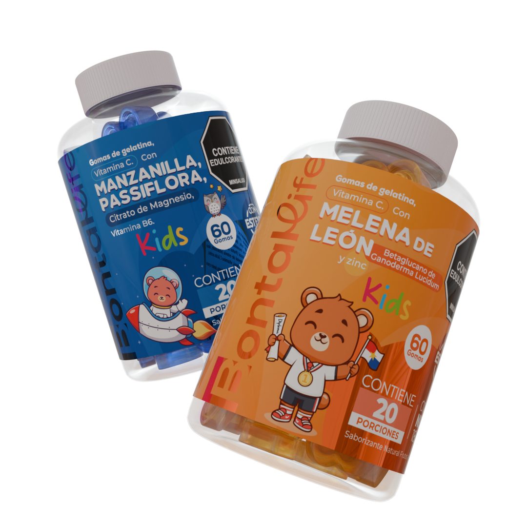 Melena de León + Manzanilla y Passiflora