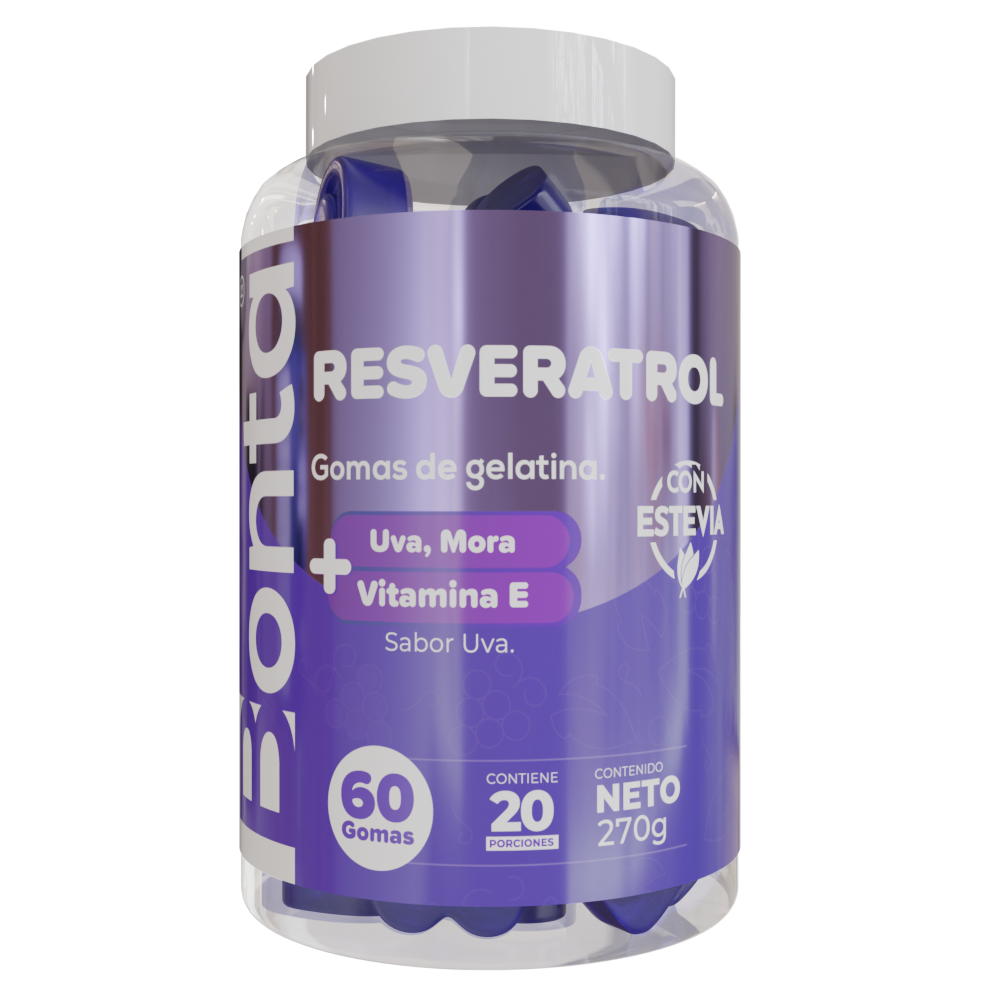 Gomas de Resveratrol