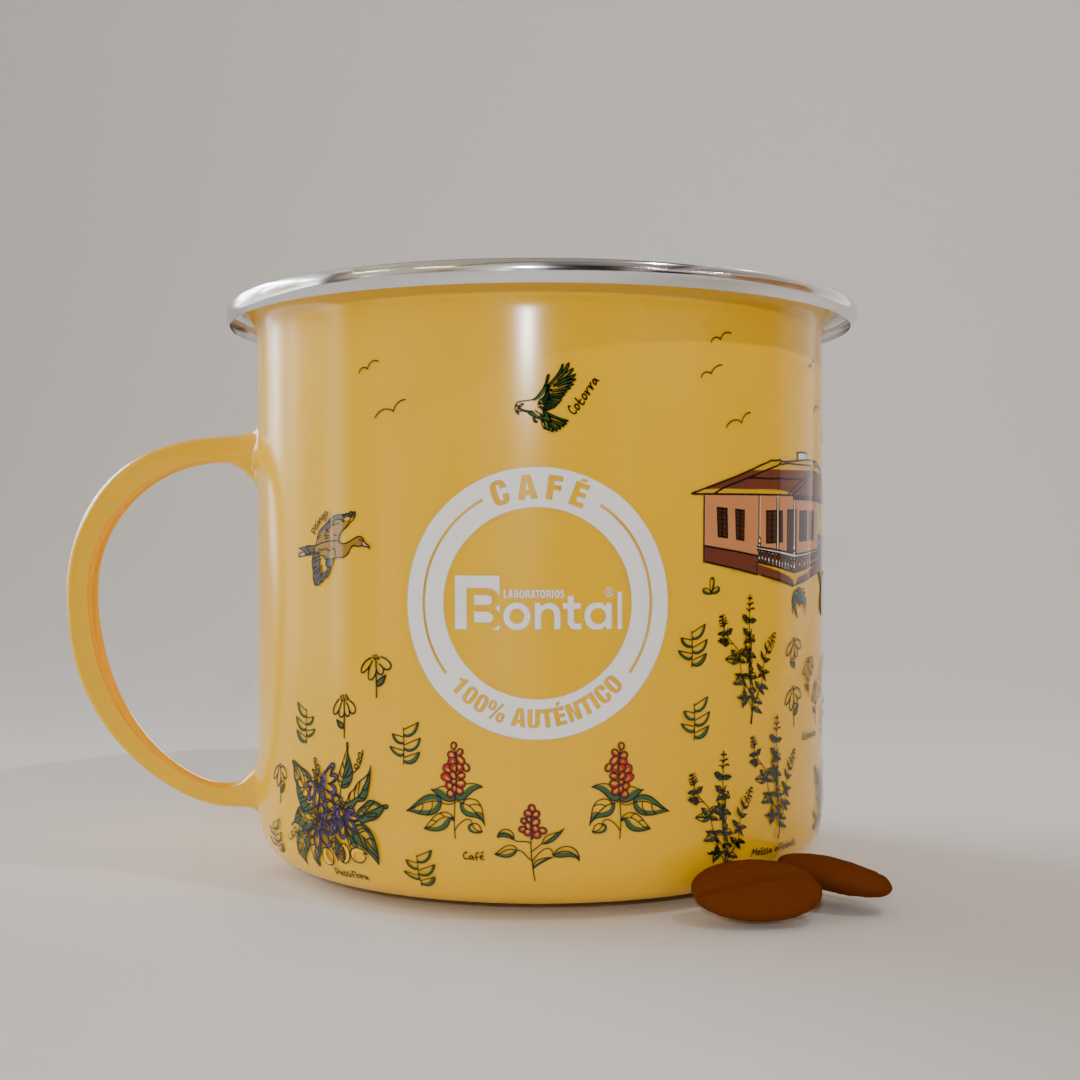 Tazas de Peltre Café Bontal Premium