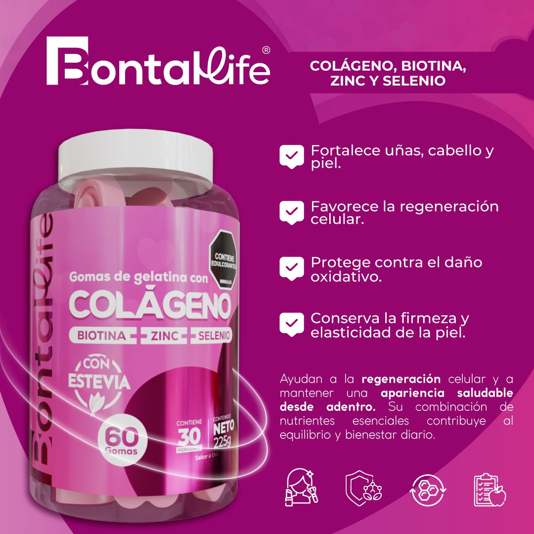 Gomas Colágeno + Biotina