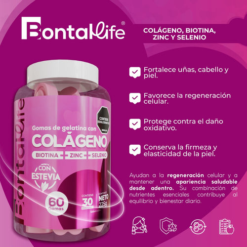 Gomas Colágeno + Biotina