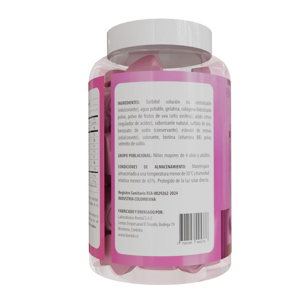 Gomas Colágeno + Biotina